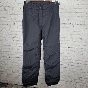 Obermeyer Black Insulated Lined Stretch Panels Ski Snow Pants Size 10 (28x30)